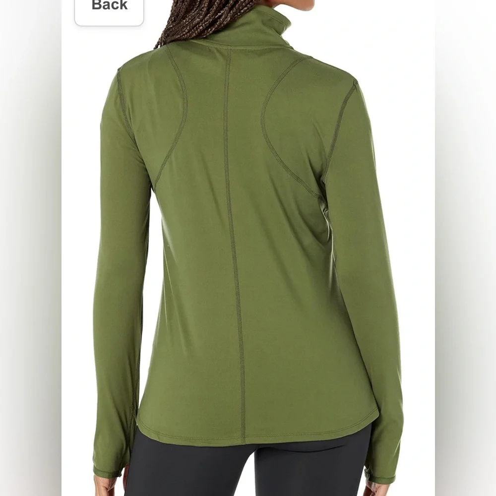 NWT Juicy Couture Women’s Logo Half Zip Run Top - Picture 2 of 7